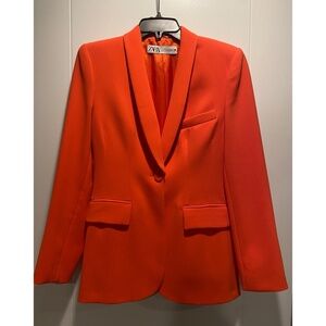BLAZER WITH TUXEDO COLLAR